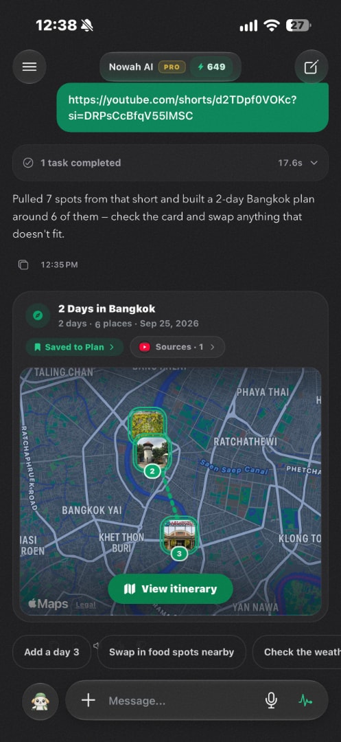 Planning Bangkok in Nowah
